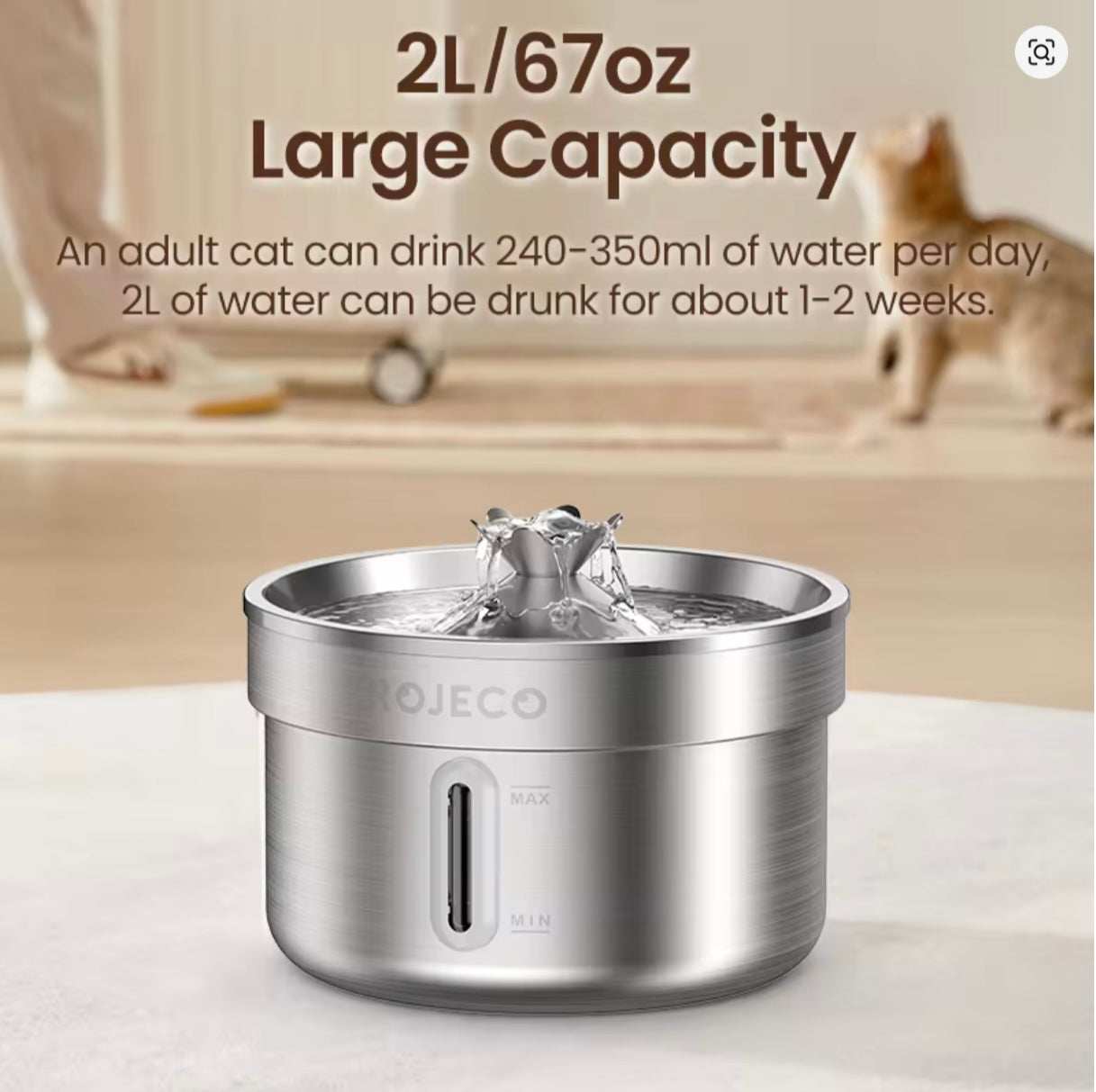 SmartPet Flow - Premium Trinkbrunnen für Hunde & Katzen